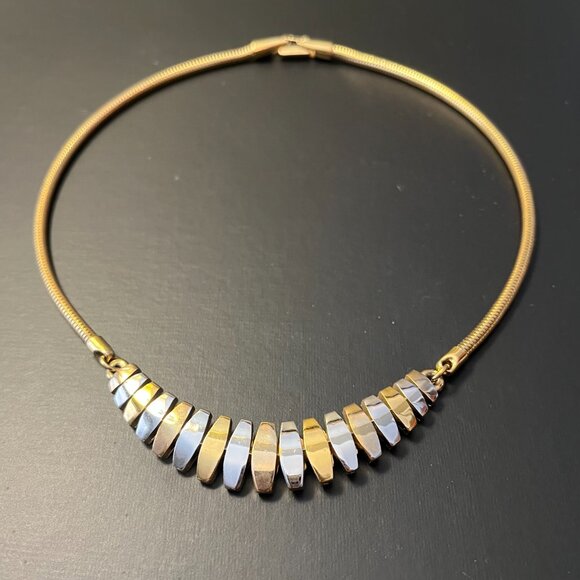 Crown Trifari Jewelry - Vintage Crown Trifari Necklace 16" Signed